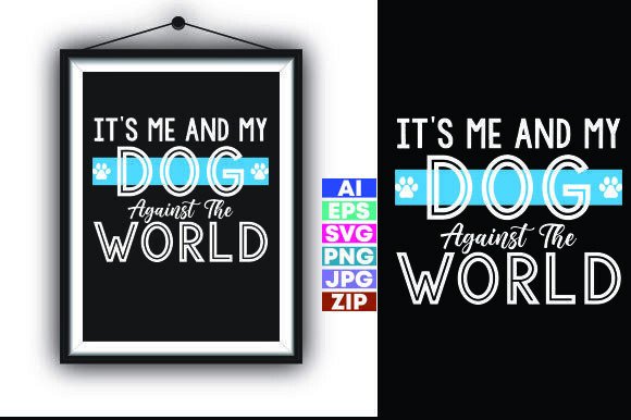 Dog T-shirt Designs Template