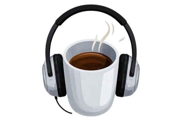 Free Trendy Vintage Music Lover Cup SVG Graphics