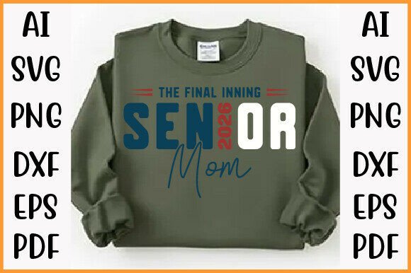 Senior Baseball Template, Class of 2026