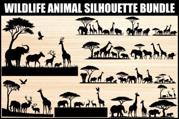 Wildlife Animal Safari SVG Bundle